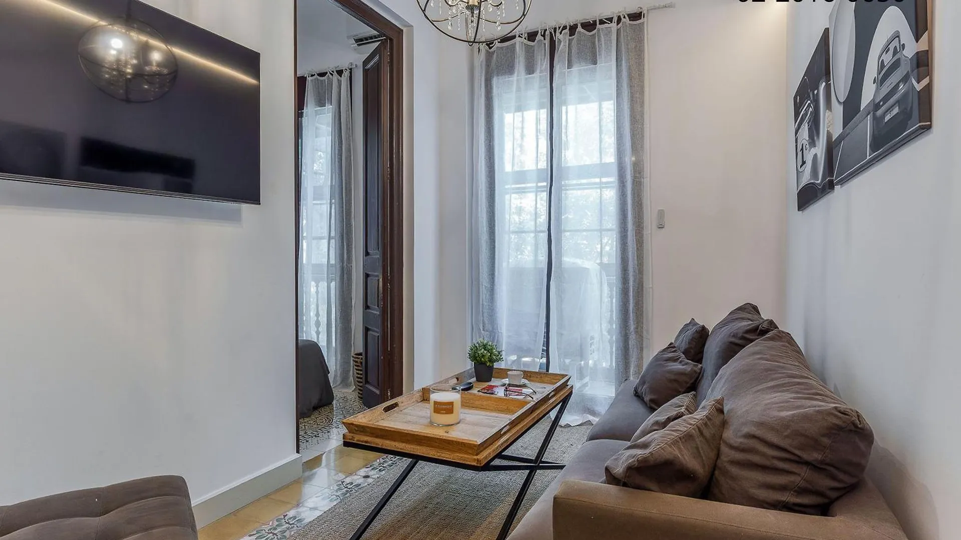 バルセロナAb Eixample Calabriaアパートメント アパート バルセロナ