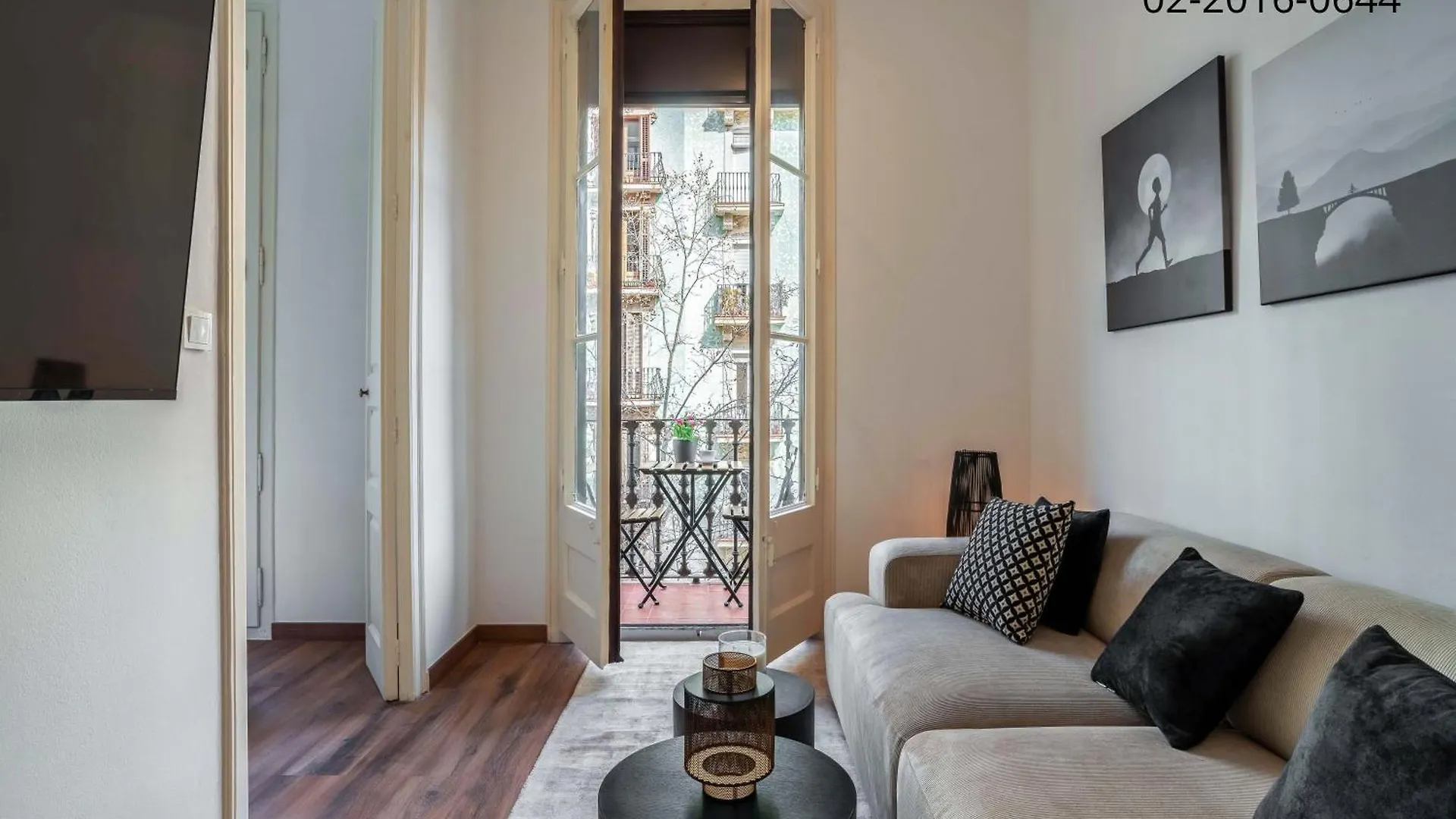アパート バルセロナAb Eixample Calabriaアパートメント